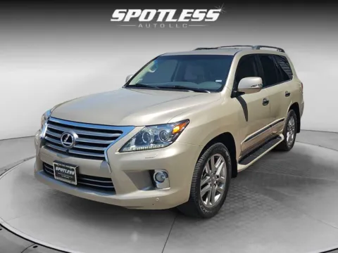 Beige 2013 Lexus LX 570 for sale in San Antonio, TX