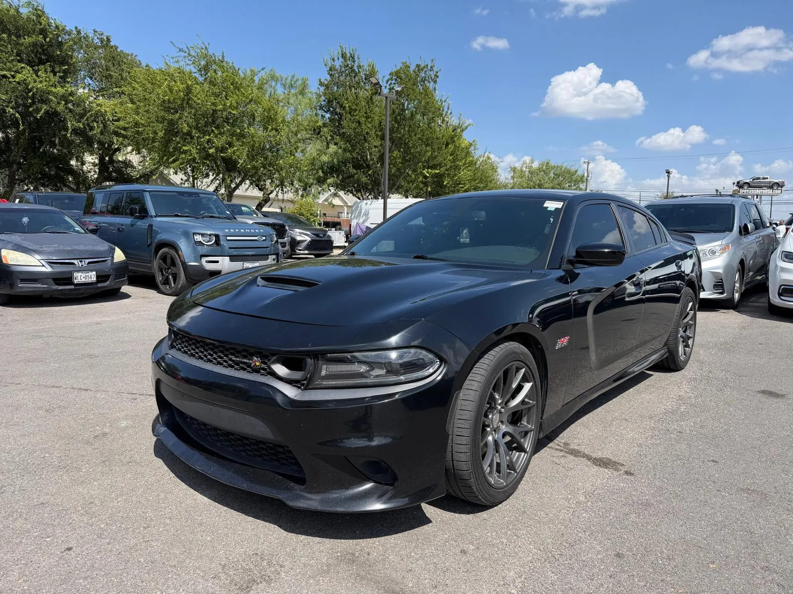 Black 2019 Dodge Charger R/T Scat Pack for sale in San Antonio, TX