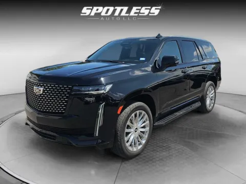 Black 2021 Cadillac Escalade Premium Luxury for sale in San Antonio, TX