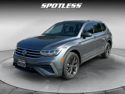 Gray 2022 Volkswagen Tiguan SE 4Motion for sale in San Antonio, TX