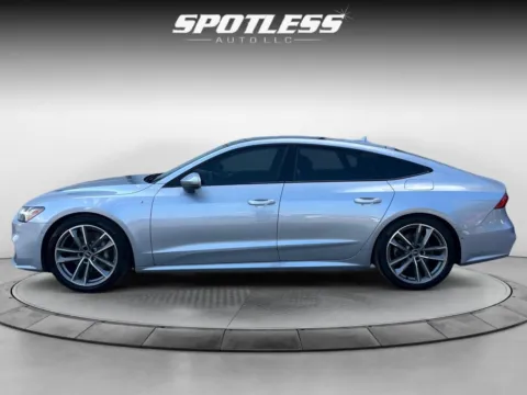 Another view of 2021 Audi A7 e quattro Premium Plus 55 TFSI for sale in San Antonio, TX at Spotless Auto Loop 1604