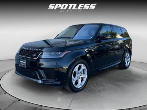 Black 2019 Land Rover Range Rover Sport HSE for sale in San Antonio, TX