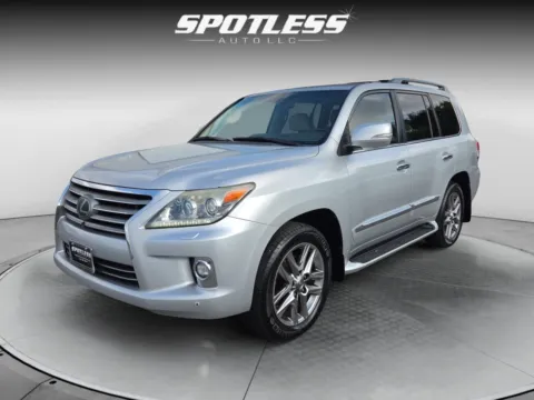 Silver 2014 Lexus LX 570 for sale in San Antonio, TX