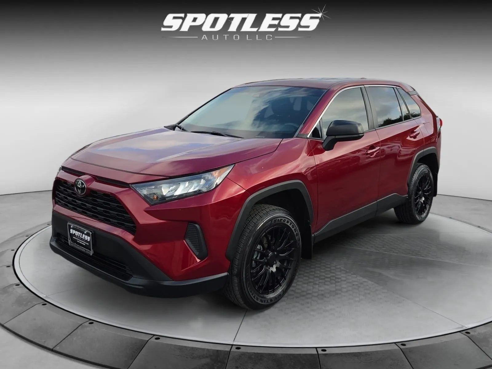 Red 2022 Toyota RAV4 LE for sale in San Antonio, TX