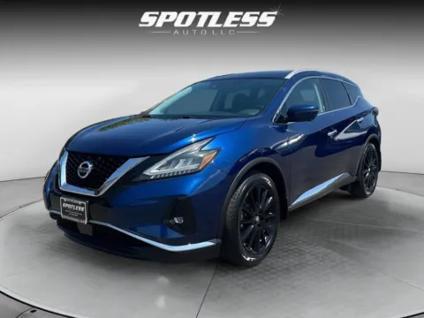 Blue 2020 Nissan Murano Platinum for sale in San Antonio, TX