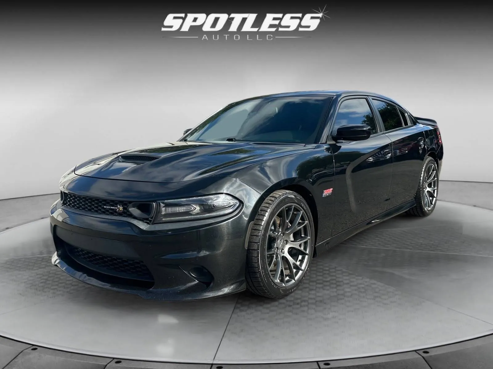 Black 2019 Dodge Charger R/T Scat Pack for sale in San Antonio, TX