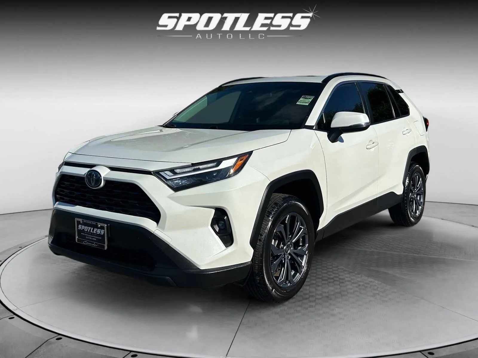 White 2022 Toyota RAV4 Hybrid XLE Premium for sale in San Antonio, TX