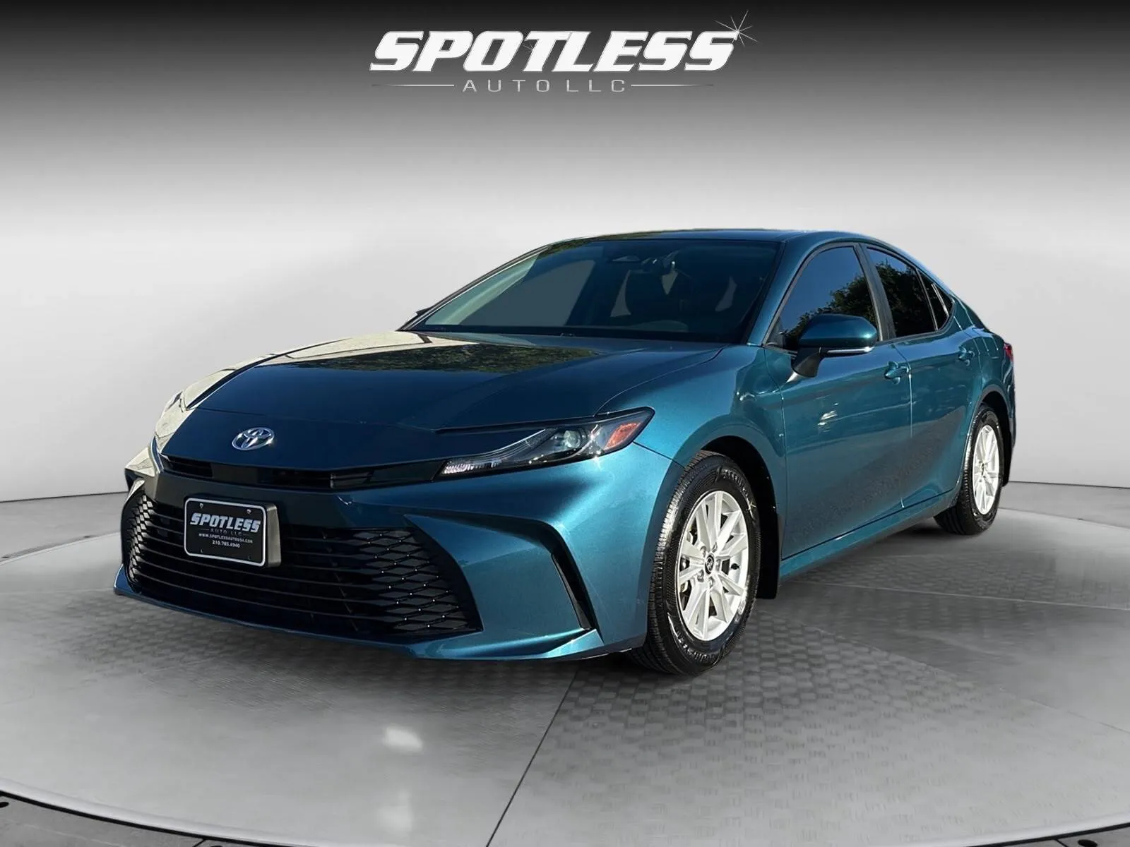 Blue 2025 Toyota Camry LE for sale in San Antonio, TX