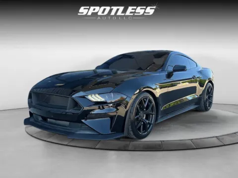 Another view of 2020 Ford Mustang EcoBoost for sale in San Antonio, TX at Spotless Auto Loop 1604