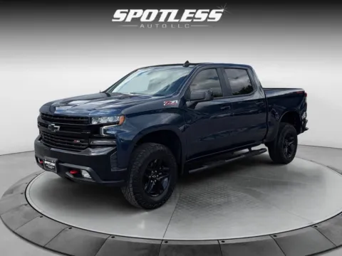 Blue 2021 Chevrolet Silverado 1500 LT Trail Boss for sale in San Antonio, TX