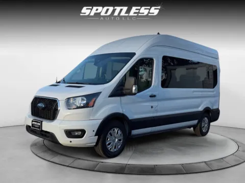 Another view of 2024 Ford Transit 350 XLT for sale in San Antonio, TX at Spotless Auto Loop 1604