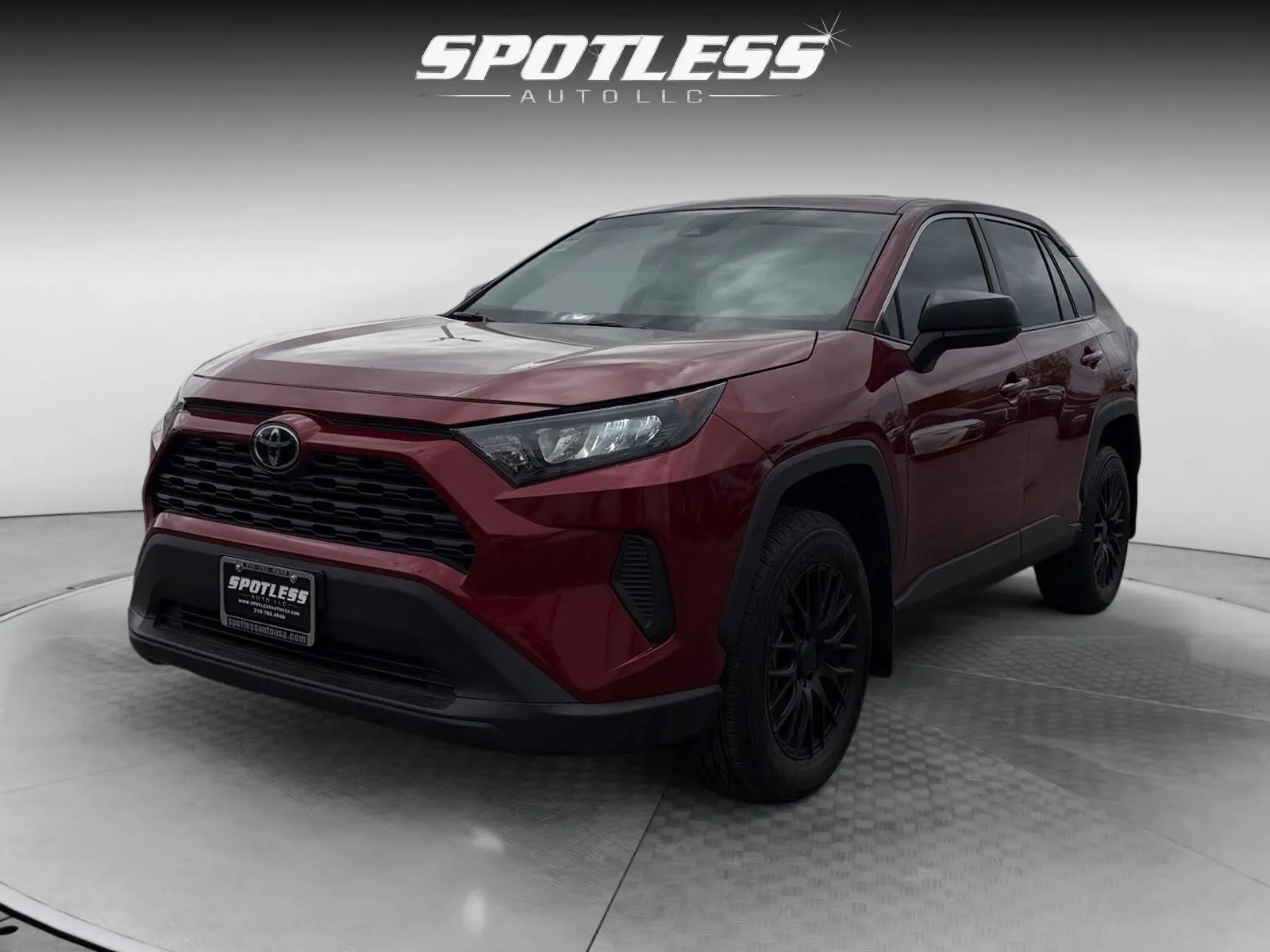Red 2022 Toyota RAV4 LE for sale in San Antonio, TX