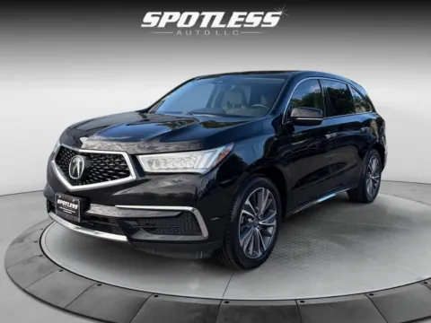 Black 2019 Acura MDX SH-AWD w/Tech for sale in San Antonio, TX