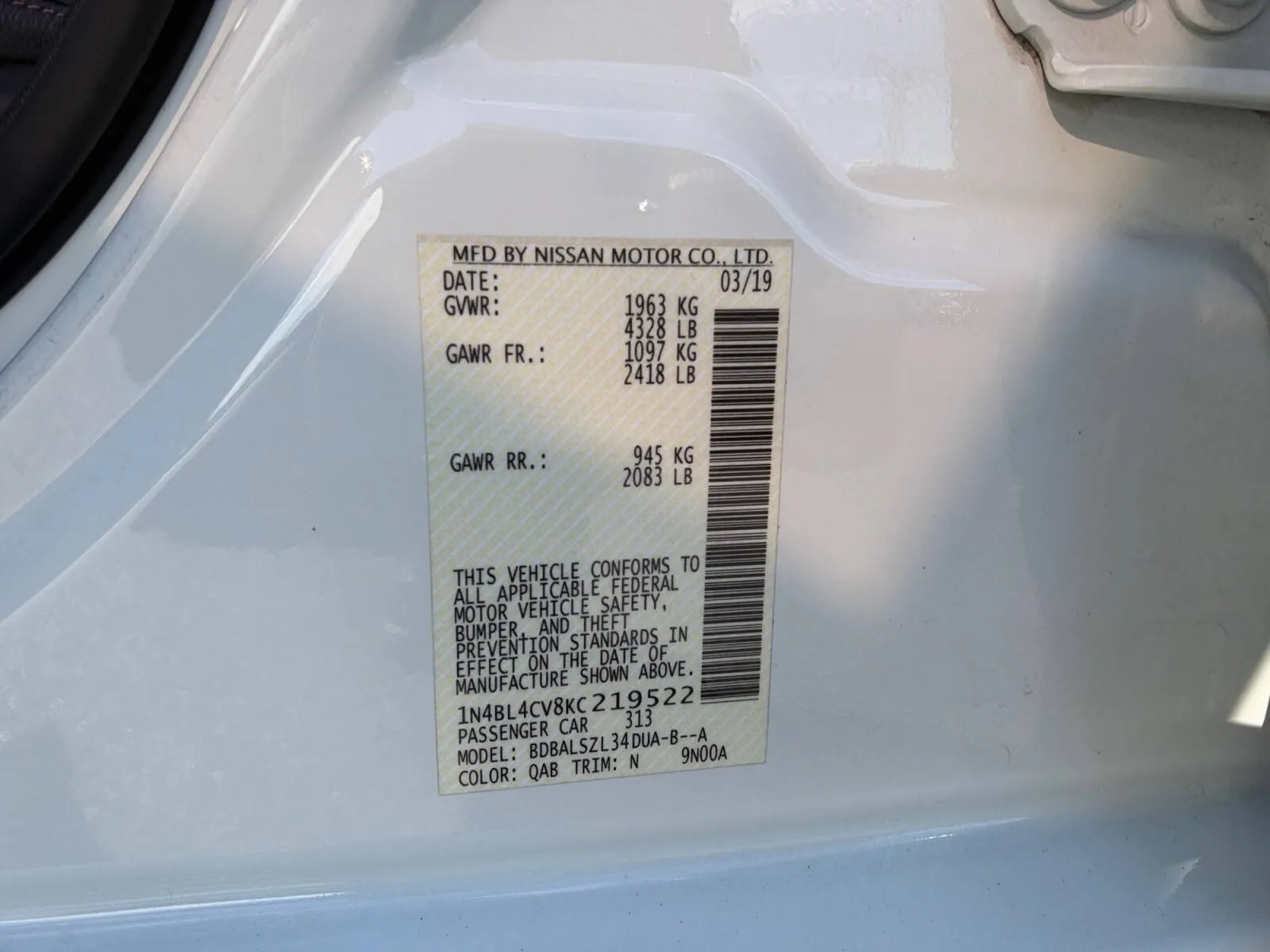 Nissan Altima photo 18