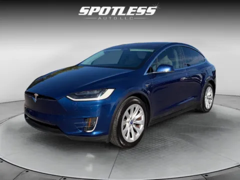 Blue 2018 Tesla Model X 75D for sale in San Antonio, TX