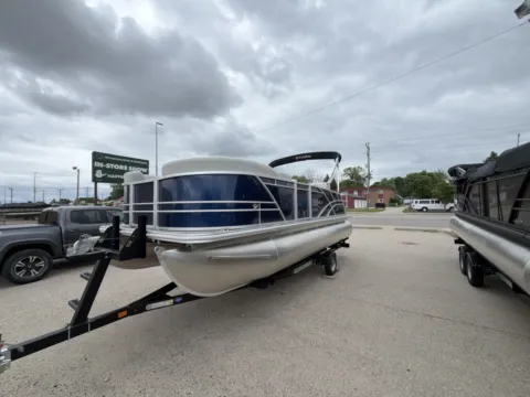Another view of 2026 SYLVAN MIRAGE 820 CLZ DH 90HP BUNK TRAILER for sale in Detroit Lakes, MN at McLaughlin's RV & Marine - Detroit Lakes
