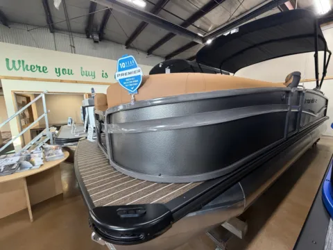 Another view of 2026 PREMIER SOLARIS 230 RF PTX TRIPLE 200HP BUNK TRAILER for sale in Detroit Lakes, MN at McLaughlin's RV & Marine - Detroit Lakes