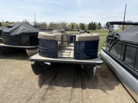 Another view of 2026 SYLVAN MIRAGE 822 LZ 115HP BUNK TRAILER for sale in Detroit Lakes, MN at McLaughlin's RV & Marine - Detroit Lakes
