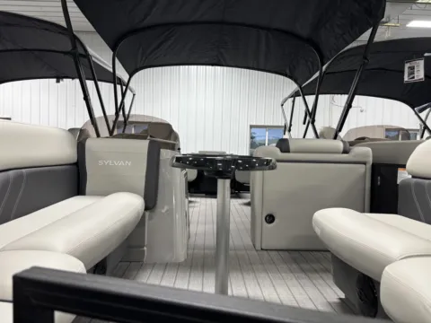 More photos of 2026 SYLVAN MIRAGE 822 PARTY FISH 115HP BUNK TRAILER at McLaughlin's RV & Marine - Detroit Lakes, MN