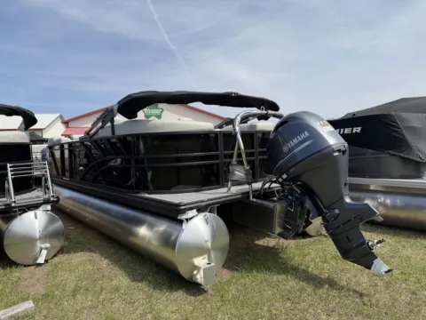 Another view of 2026 SYLVAN MIRAGE 822 LZ 115HP BUNK TRAILER for sale in Detroit Lakes, MN at McLaughlin's RV & Marine - Detroit Lakes
