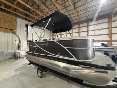 Another view of 2023 GODFREY MIGHTY G 1476C 25HP BUNK TRAILER for sale in Detroit Lakes, MN at McLaughlin's RV & Marine - Detroit Lakes