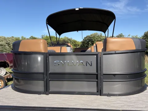 Another view of 2026 SYLVAN L-SERIES L-3 CLZ DH 150HP LEGS BUNK TRAILER DEMO for sale in Detroit Lakes, MN at McLaughlin's RV & Marine - Detroit Lakes