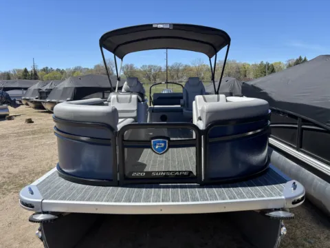 Another view of 2026 PREMIER SUNSCAPE 220 RL 150HP BUNK TRAILER for sale in Detroit Lakes, MN at McLaughlin's RV & Marine - Detroit Lakes