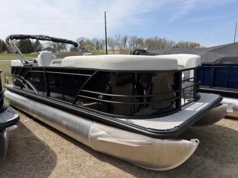Photos of 2026 SYLVAN MIRAGE 822 LZ 115HP BUNK TRAILER for sale in Detroit Lakes, MN at McLaughlin's RV & Marine - Detroit Lakes