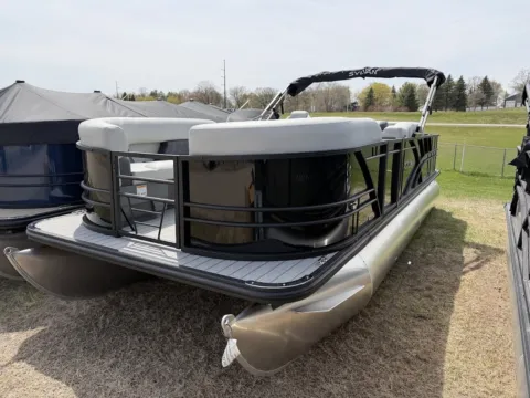 More photos of 2026 SYLVAN MIRAGE 822 PARTY FISH 115HP BUNK TRAILER at McLaughlin's RV and Marine - Fargo, ND
