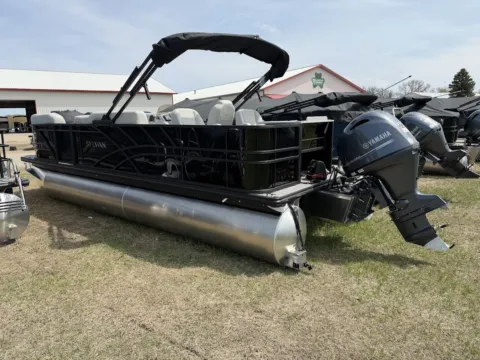 Photos of 2026 SYLVAN MIRAGE 822 PARTY FISH 115HP BUNK TRAILER for sale in Fargo, ND at McLaughlin's RV and Marine - Fargo