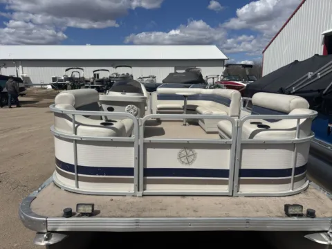 Another view of 2006 PREMIER LEISURE 2023 ISLAND 40HP for sale in Detroit Lakes, MN at McLaughlin's RV & Marine - Detroit Lakes