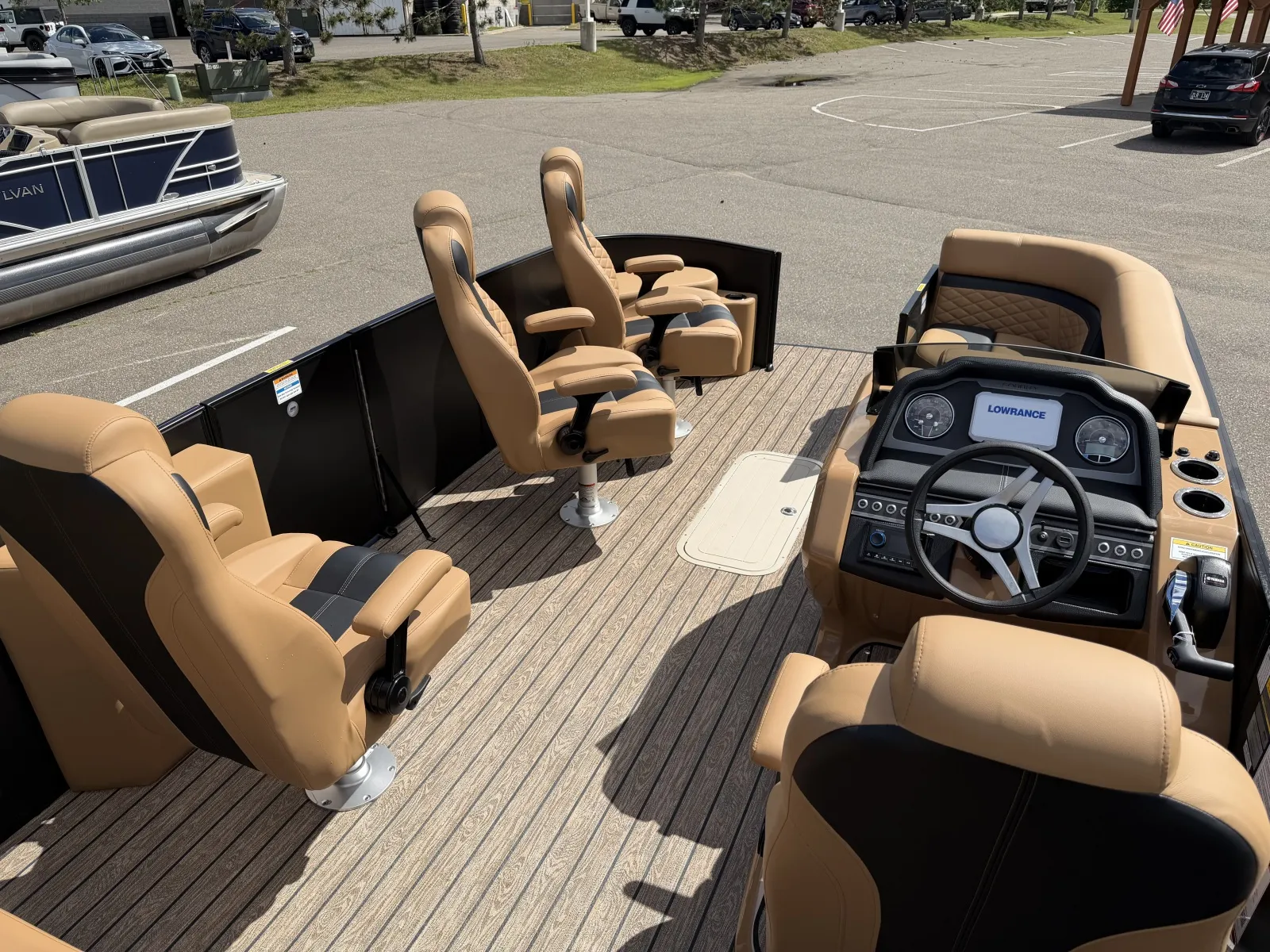 Unknown 2026 GODFREY MONACO 235 SFLC TRIPLE 200HP BUNK TRAILER for sale in Detroit Lakes, MN