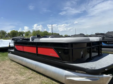 Photos of 2026 GODFREY XPERIENCE 2286 SBX 115HP BUNK TRAILER for sale in Detroit Lakes, MN at McLaughlin's RV & Marine - Detroit Lakes