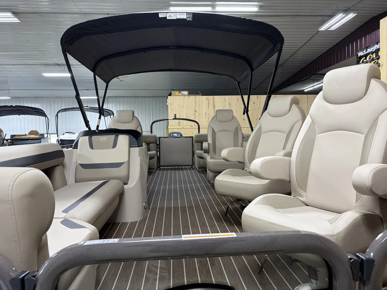 Beige 2027 PREMIER SUNSCAPE 220 RF 115HP BUNK TRAILER for sale in Detroit Lakes, MN
