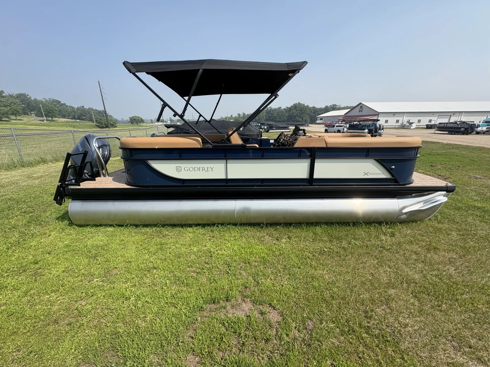 Photos of 2027 GODFREY XPERIENCE 2286 SBX 115HP BUNK TRAILER for sale in Detroit Lakes, MN at McLaughlin's RV & Marine - Detroit Lakes