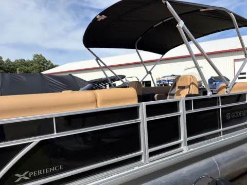 More photos of 2026 GODFREY XPERIENCE 2286 SBX 115HP BUNK TRAILER at McLaughlin's RV & Marine - Detroit Lakes, MN