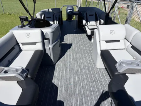Black 2027 GODFREY XPERIENCE 2286 SBX 115HP BUNK TRAILER for sale in Detroit Lakes, MN