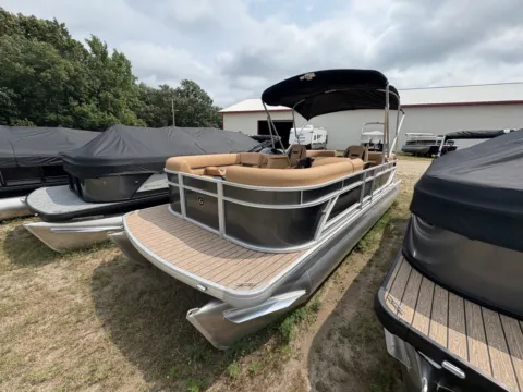 Photos of 2026 GODFREY XPERIENCE 2286 SBX 115HP BUNK TRAILER for sale in Detroit Lakes, MN at McLaughlin's RV & Marine - Detroit Lakes