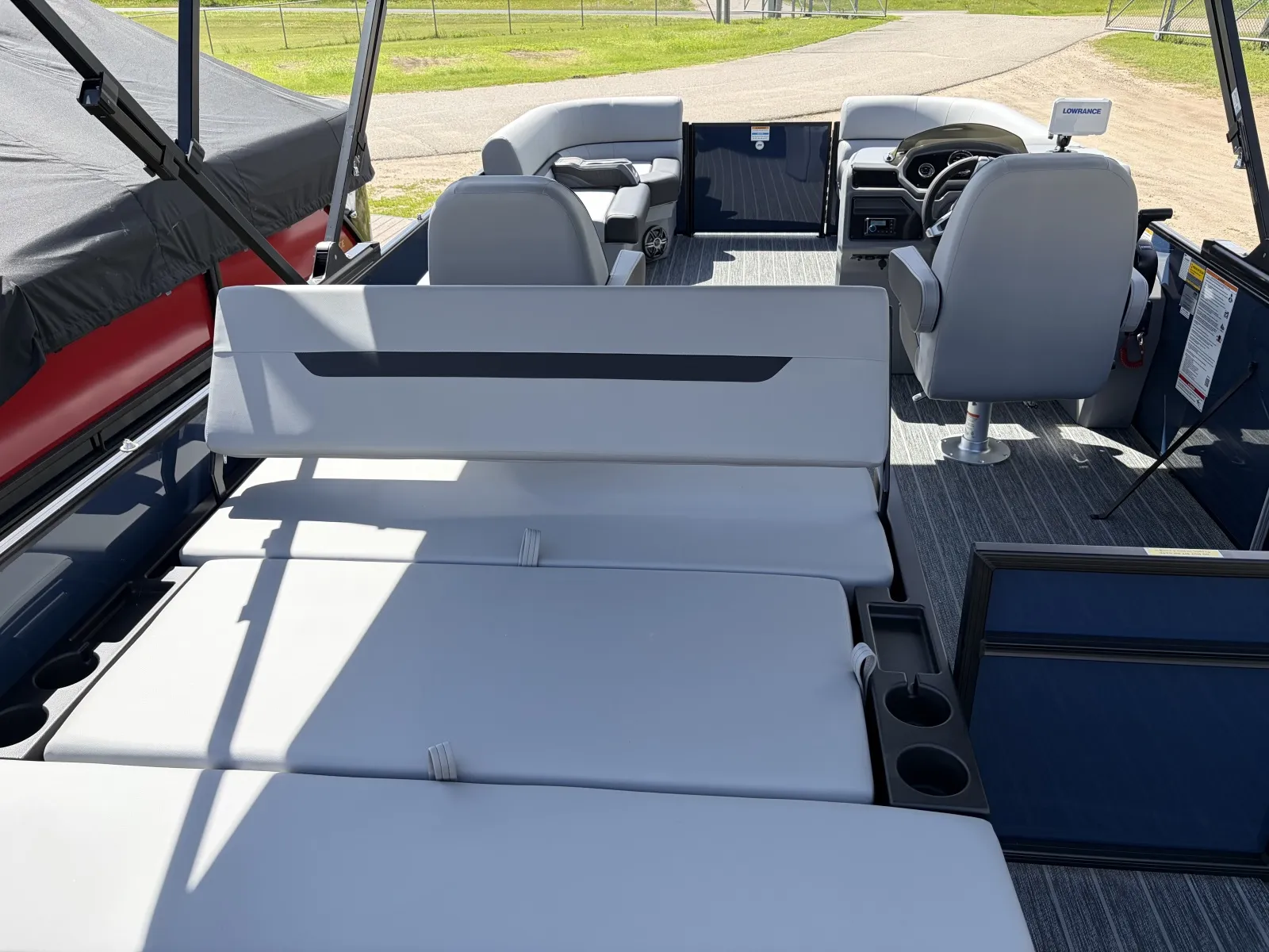 Photos of 2026 GODFREY XPERIENCE 2286 SFLX 115HP BUNK TRAILER for sale in Detroit Lakes, MN at McLaughlin's RV & Marine - Detroit Lakes