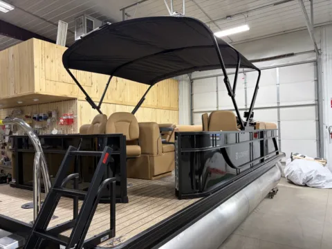 More photos of 2027 GODFREY XPERIENCE 2286 SFX 115HP BUNK TRAILER at McLaughlin's RV & Marine - Detroit Lakes, MN