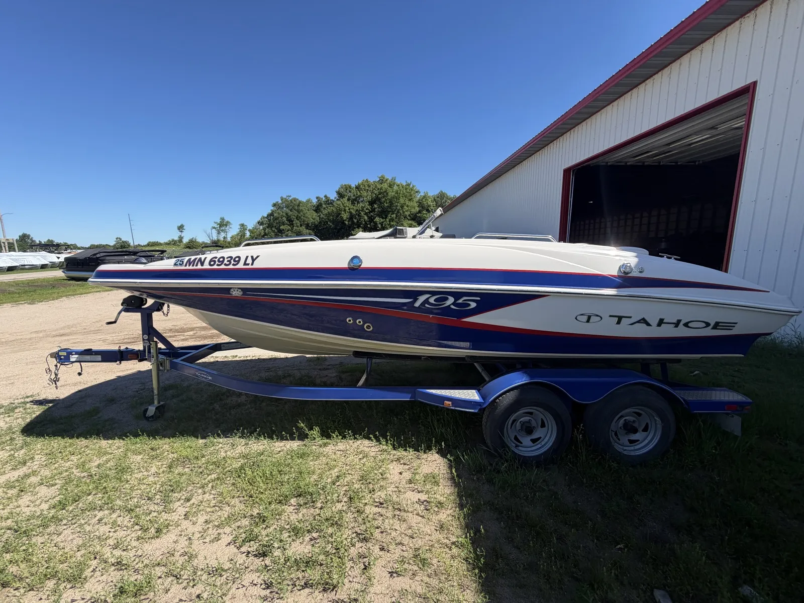 Blue 2013 TRACKER TAHOE 195 for sale in Detroit Lakes, MN