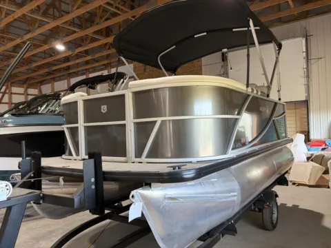 Another view of 2023 GODFREY MIGHTY G 1476C 50HP BUNK TRAILER for sale in Detroit Lakes, MN at McLaughlin's RV & Marine - Detroit Lakes