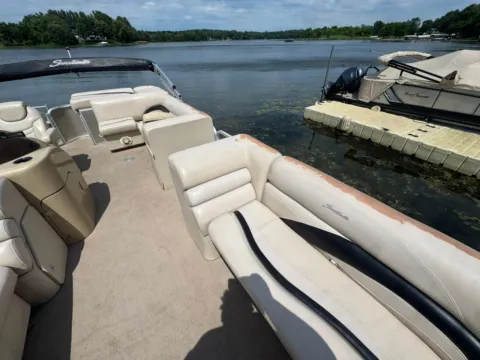 More photos of 2012 GODFREY SWEETWATER 2286 CRUISE 70HP LEGS TRAILER at McLaughlin's RV & Marine - Detroit Lakes, MN
