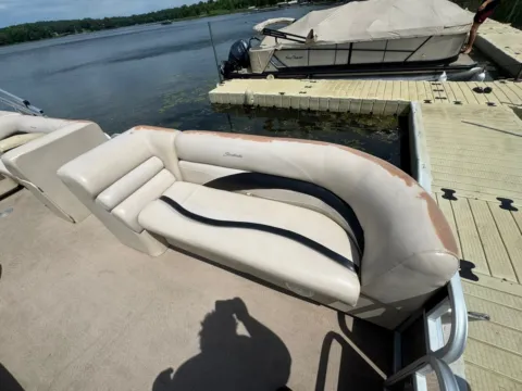 More photos of 2012 GODFREY SWEETWATER 2286 CRUISE 70HP LEGS TRAILER at McLaughlin's RV & Marine - Detroit Lakes, MN