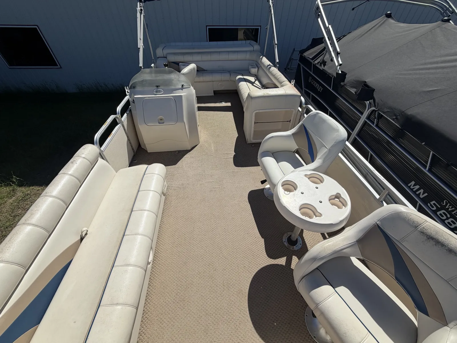 Unknown 2005 GODFREY PARTI KRAFT 220 EL 50HP BUNK TRAILER for sale in Detroit Lakes, MN