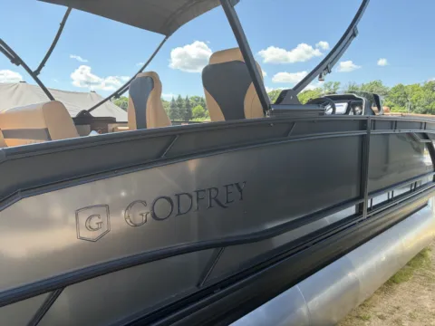 More photos of 2027 GODFREY MONACO 235 SFLC 150HP BUNK TRAILER at McLaughlin's RV & Marine - Detroit Lakes, MN