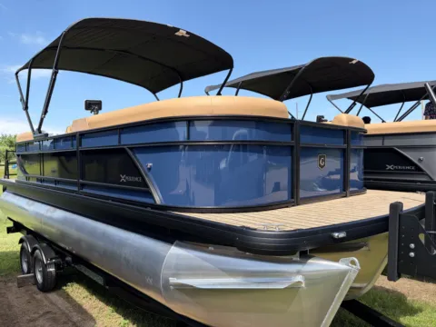 Another view of 2027 GODFREY XPERIENCE 2286 SBX TRIPLE 150HP BUNK TRAILER for sale in Detroit Lakes, MN at McLaughlin's RV & Marine - Detroit Lakes