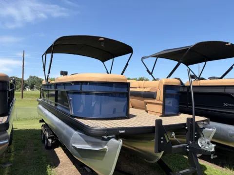 Another view of 2027 GODFREY XPERIENCE 2286 SBX TRIPLE 150HP BUNK TRAILER for sale in Detroit Lakes, MN at McLaughlin's RV & Marine - Detroit Lakes