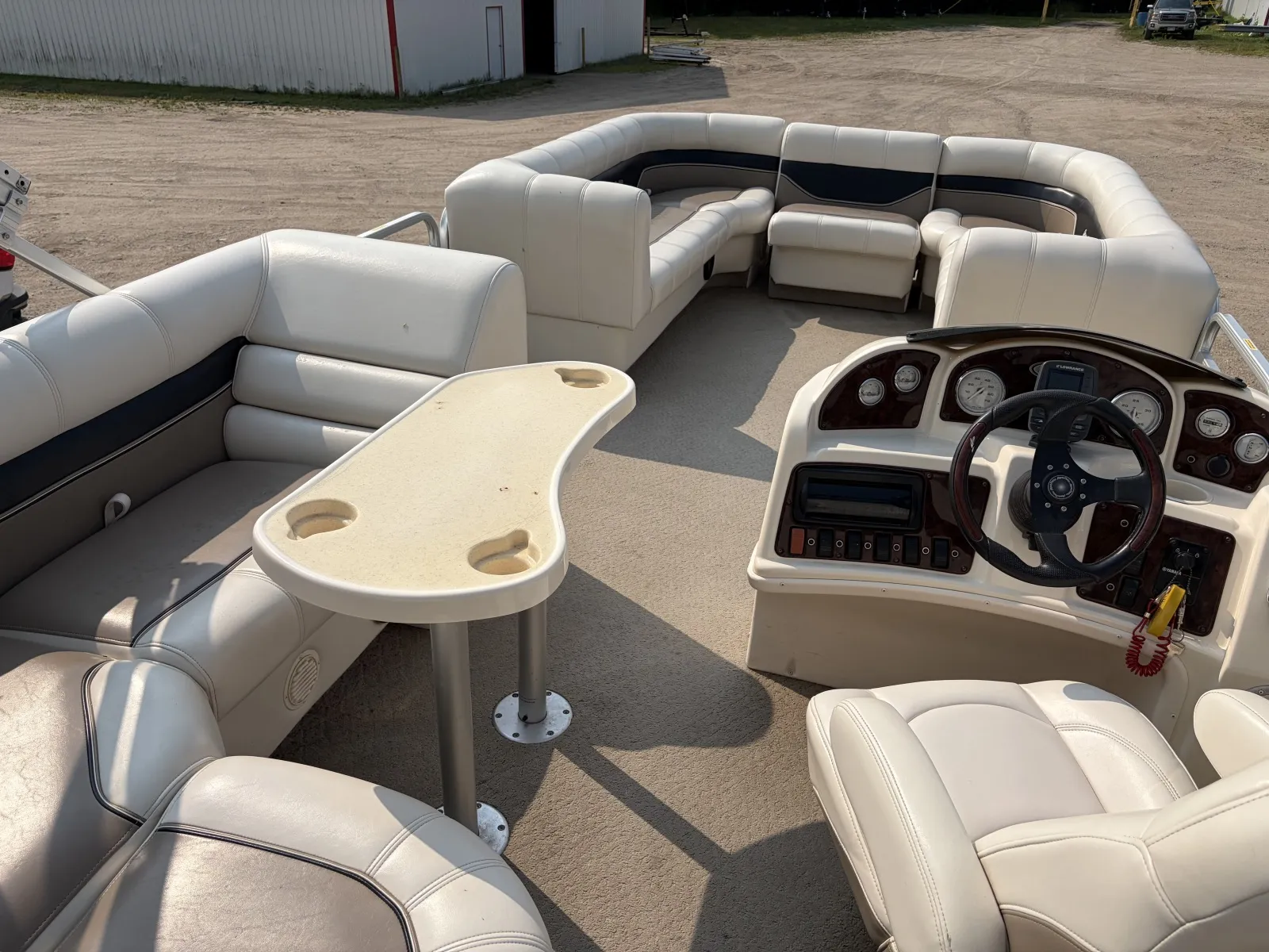 Photos of 2006 GODFREY 220RE 90HP YAMAHA SCISSOR TRAILER for sale in Detroit Lakes, MN at McLaughlin's RV & Marine - Detroit Lakes