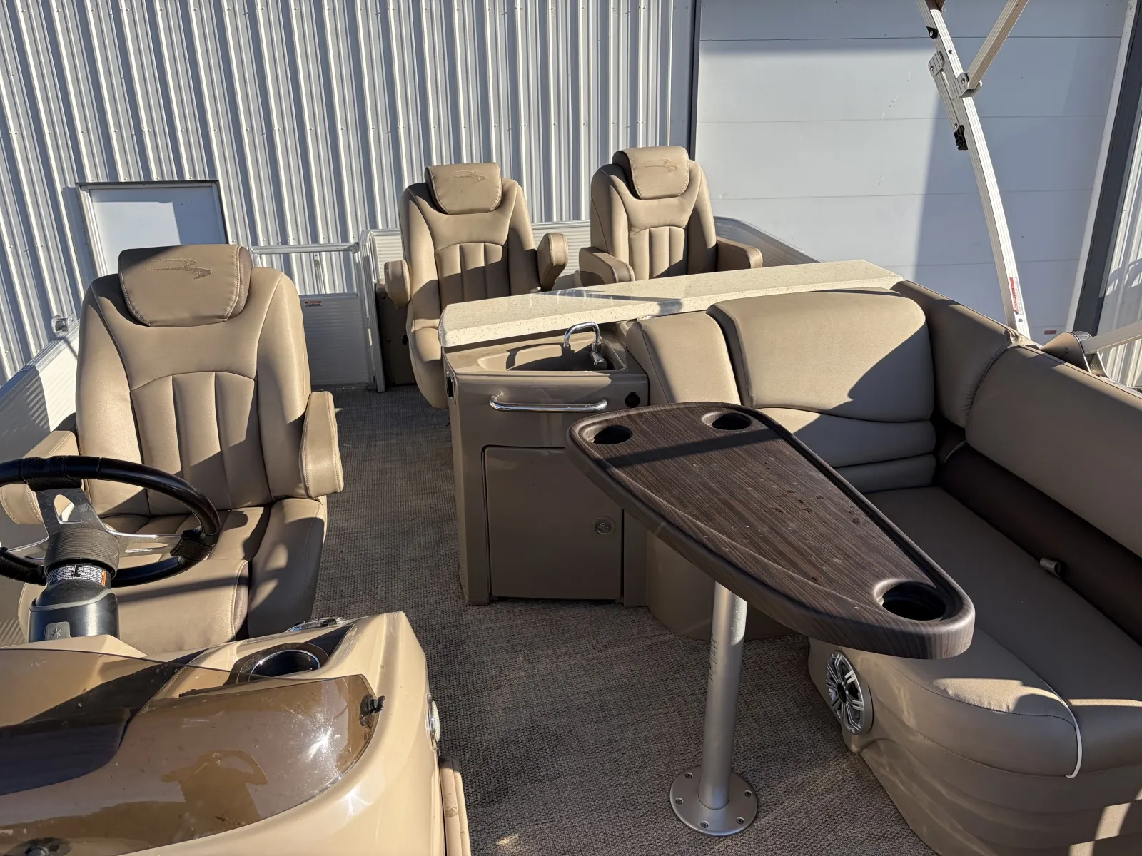 Another view of 2019 BENNINGTON SX 23 90HP SEA LEGS BUNK TRAILER for sale in Detroit Lakes, MN at McLaughlin's RV & Marine - Detroit Lakes